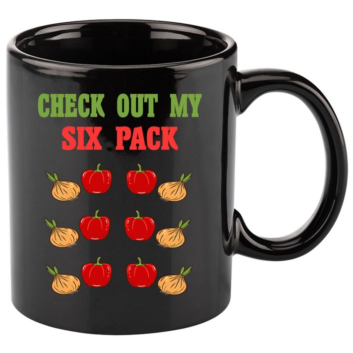 Check Out My Six 6 Pack Onion Paprika Weightlift Gift 11oz C Handle Ceramic Mug