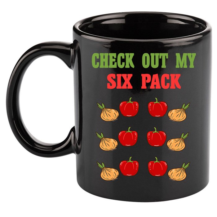 Check Out My Six 6 Pack Onion Paprika Weightlift Gift 11oz C Handle Ceramic Mug
