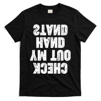 Check Out My Handstand Funny Cheerleader Dancer Soccer T-Shirt