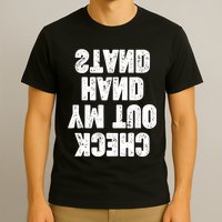 Check Out My Handstand Funny Cheerleader Dancer Soccer T-Shirt