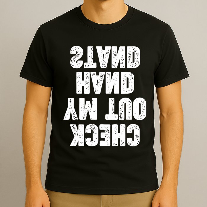 Check Out My Handstand Funny Cheerleader Dancer Soccer T-Shirt