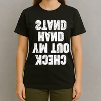 Check Out My Handstand Funny Cheerleader Dancer Soccer T-Shirt