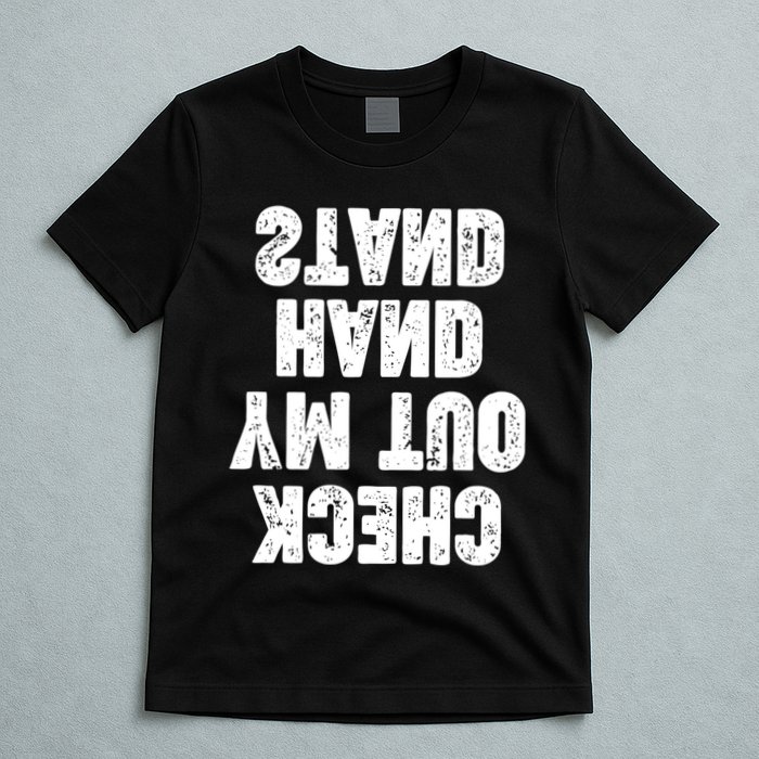 Check Out My Handstand Funny Cheerleader Dancer Soccer T-Shirt