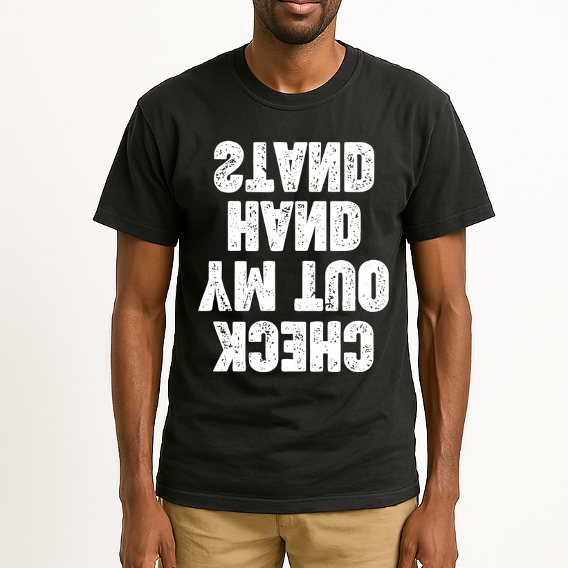 Check Out My Handstand Funny Cheerleader Dancer Soccer Tall T-Shirt
