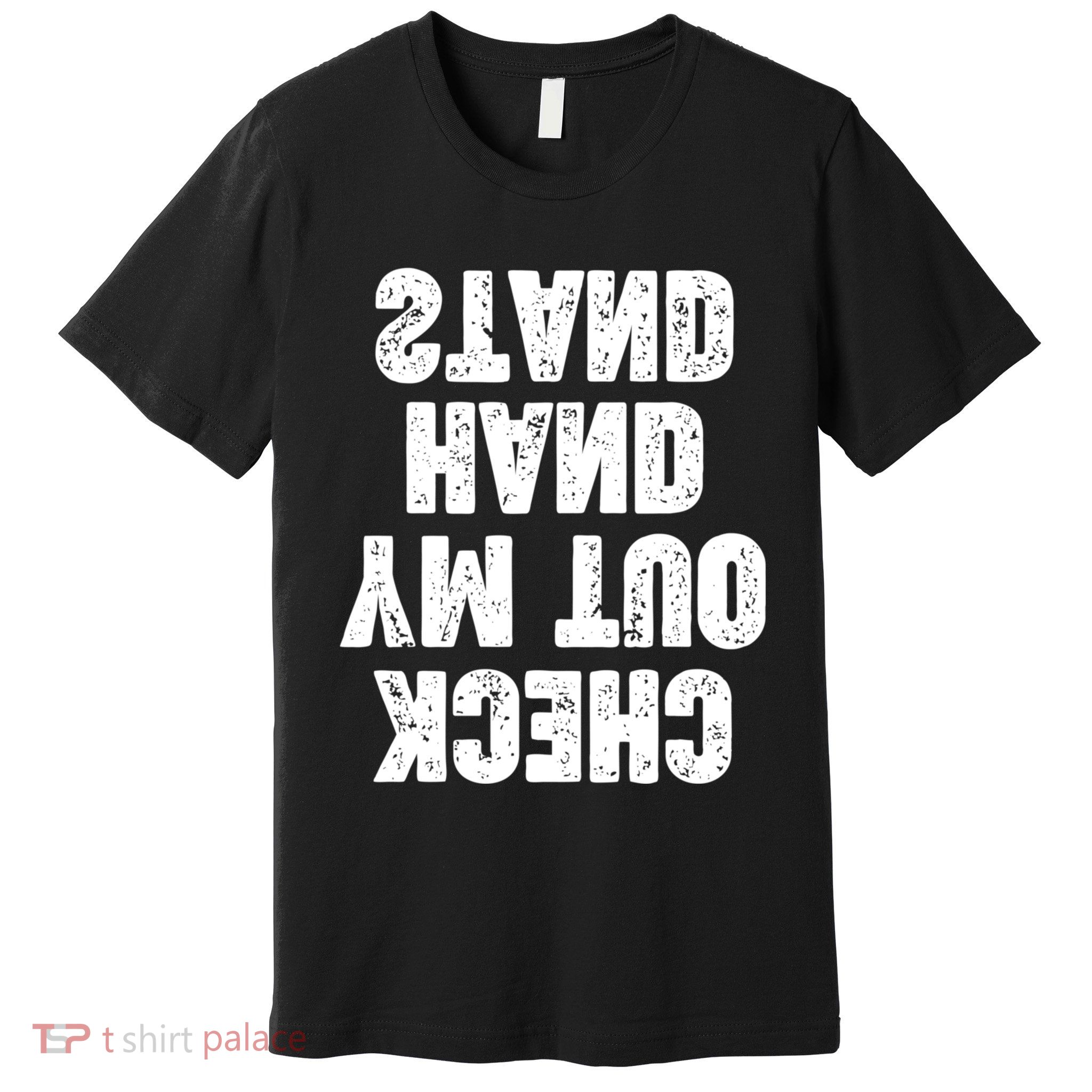 Check Out My Handstand Funny Cheerleader Dancer Soccer Premium T-Shirt
