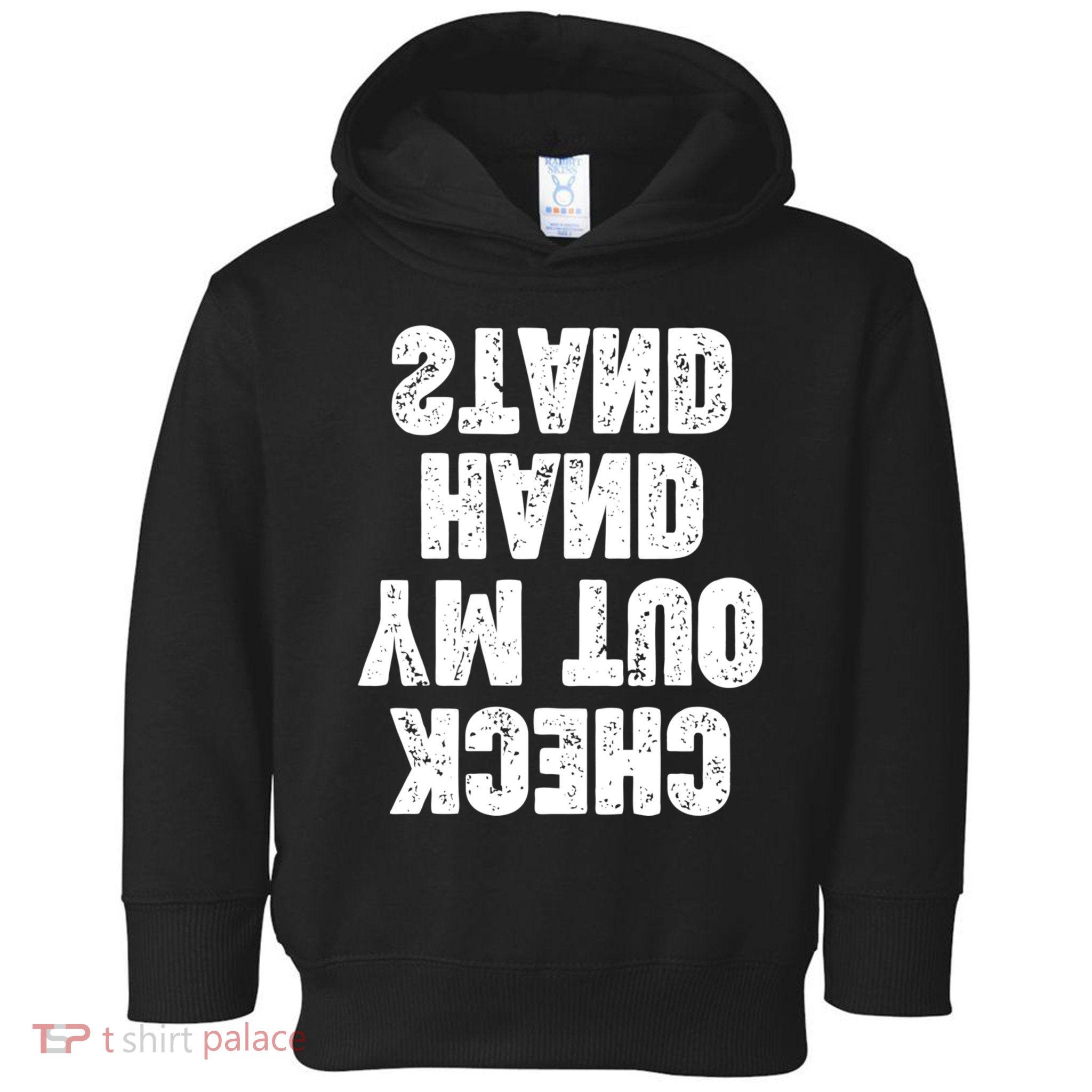 Check Out My Handstand Funny Cheerleader Dancer Soccer Toddler Hoodie