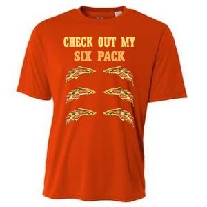 Check Out My Six 6 Pack Pizza Weightlifting 'S 'S Great Gift Cooling Performance Crew T-Shirt