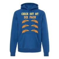 Check Out My Six 6 Pack Pizza Weightlifting 'S 'S Great Gift Premium Hoodie