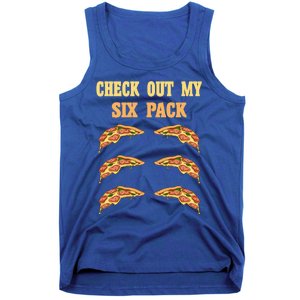 Check Out My Six 6 Pack Pizza Weightlifting 'S 'S Great Gift Tank Top