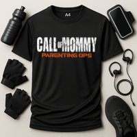 Call Of Mommy Parenting Ops Funny Gamer Mom Mother's Day Cooling Performance Crew T-Shirt