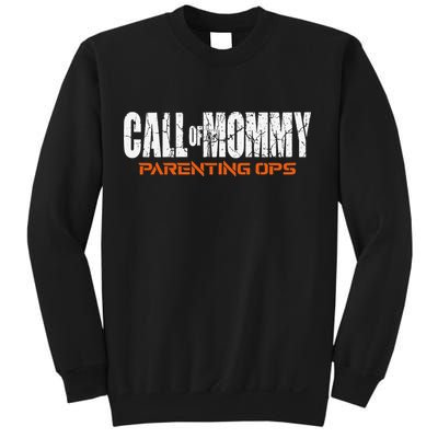 Call Of Mommy Parenting Ops Funny Gamer Mom Mother's Day Sweatshirt