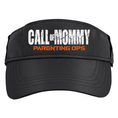 Call Of Mommy Parenting Ops Funny Gamer Mom Mother's Day Adult Drive Performance Visor