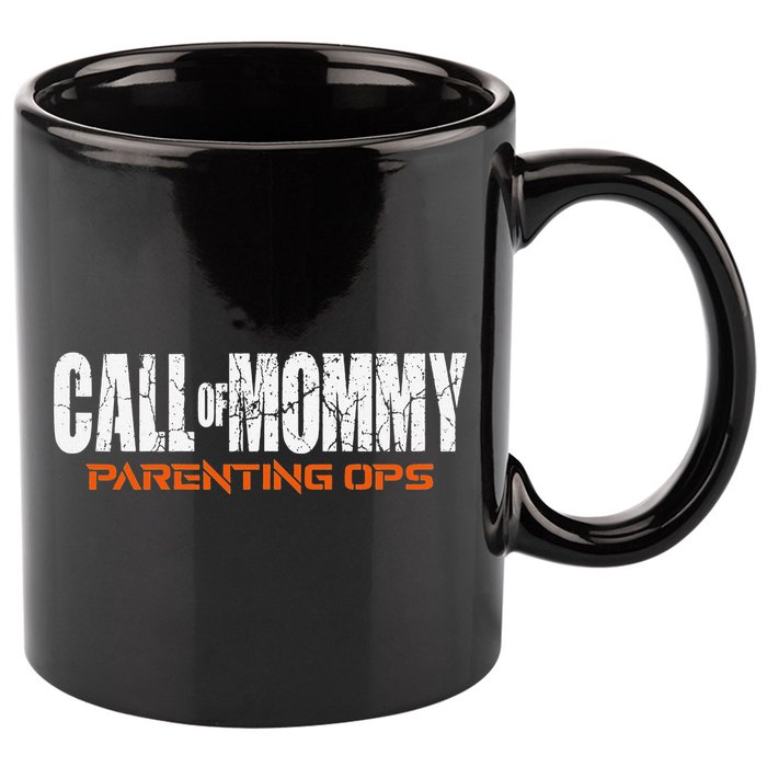 Call Of Mommy Parenting Ops Funny Gamer Mom Mother's Day 11oz C Handle Ceramic Mug