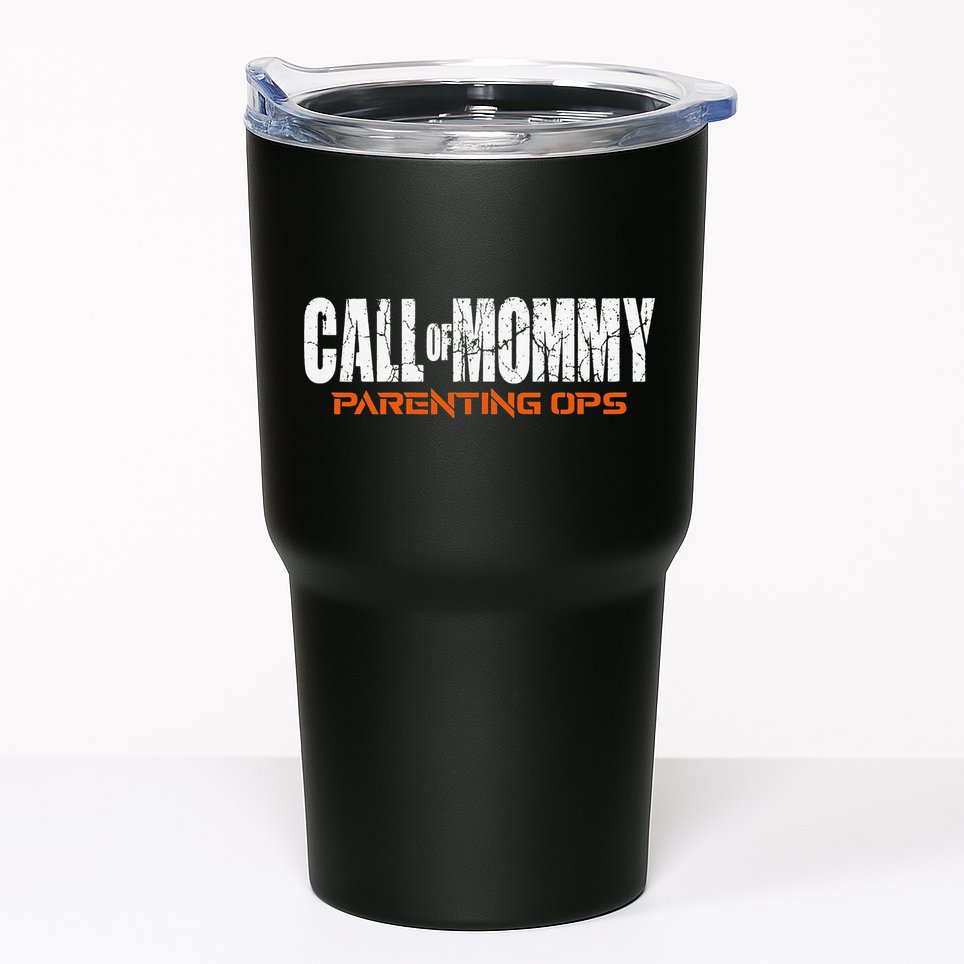 Call Of Mommy Parenting Ops Funny Gamer Mom Mother's Day Tumbler