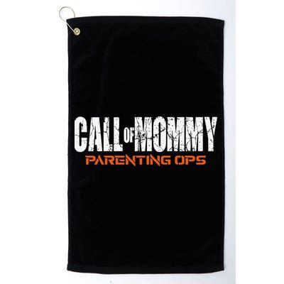 Call Of Mommy Parenting Ops Funny Gamer Mom Mother's Day Golf Towel