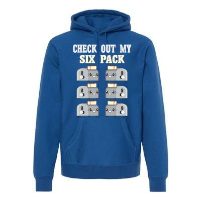 Check Out My Six 6 Pack Toasted Bread Weightlift Gift Premium Hoodie