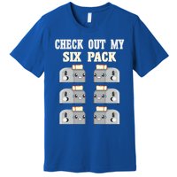 Check Out My Six 6 Pack Toasted Bread Weightlift Gift Premium T-Shirt