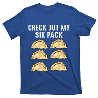 Check Out My Six Pack 6funny Giftpack Polish Pierogi Six Pack Cool Gift T-Shirt