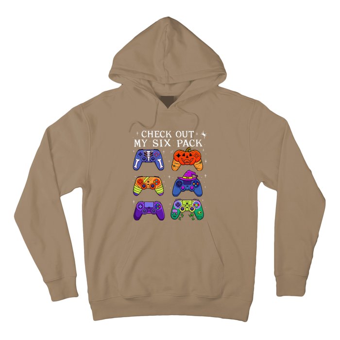 Check Out My 6 Six Pack Video Game Halloween Gamers Hoodie