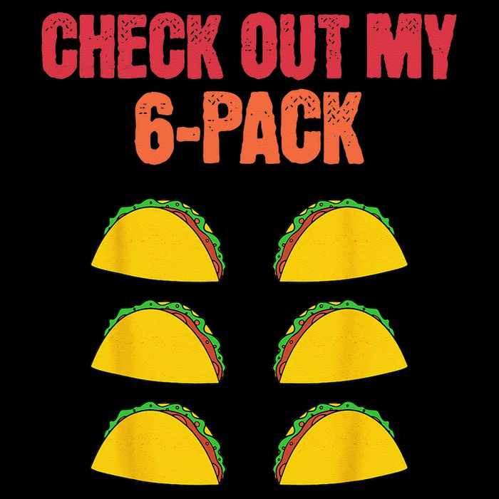 Check Out My Six 6 Pack With Tacos For Cinco de Mayo Funny Impact Tech Backpack