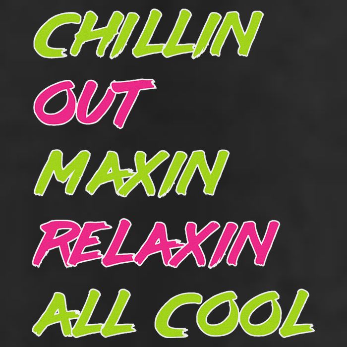 Chillin Out Maxin Relaxin All Cool Bel Air Golf Towel