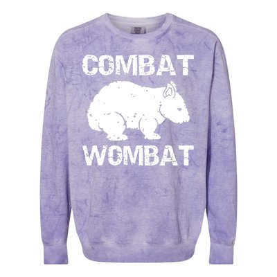 Combat Wombat Colorblast Crewneck Sweatshirt