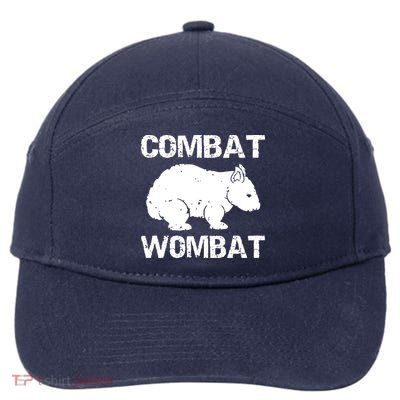 Combat Wombat 7-Panel Snapback Hat