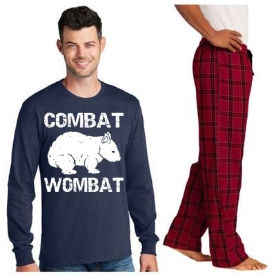 Combat Wombat Long Sleeve Pajama Set