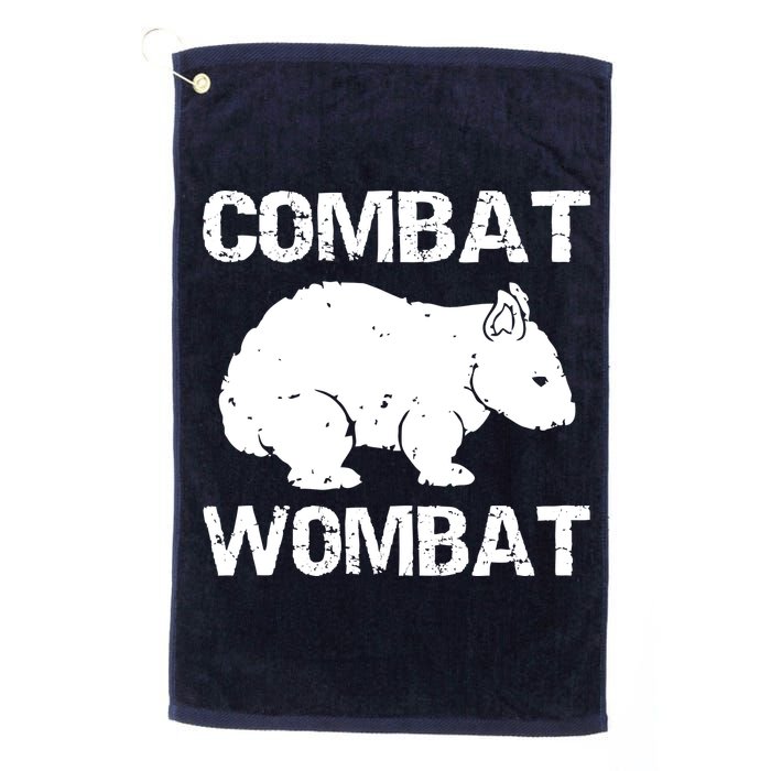 Combat Wombat Golf Towel