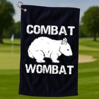 Combat Wombat Golf Towel