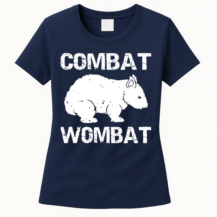 Combat Wombat Womens T-Shirt