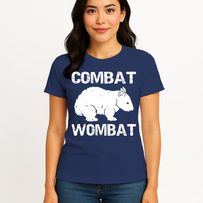 Combat Wombat Womens T-Shirt