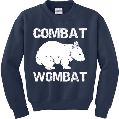 Combat Wombat Kids Sweatshirt