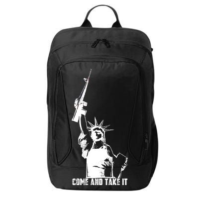 Come & Take It Liberty Gun & Second Amendment City Backpack