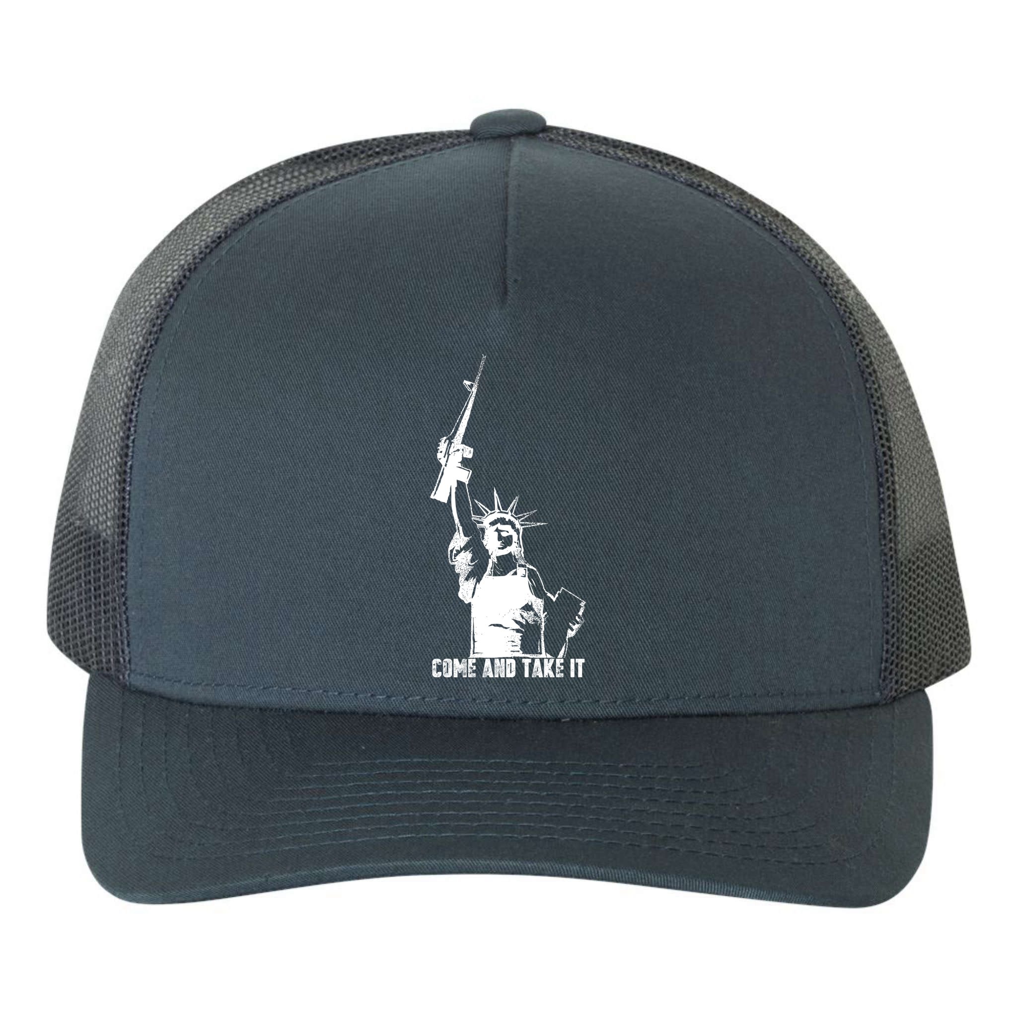 Come & Take It Liberty Gun & Second Amendment Yupoong Adult 5-Panel Trucker Hat