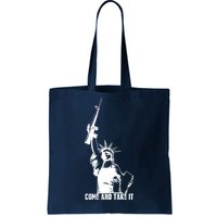 Come & Take It Liberty Gun & Second Amendment Tote Bag