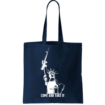 Come & Take It Liberty Gun & Second Amendment Tote Bag