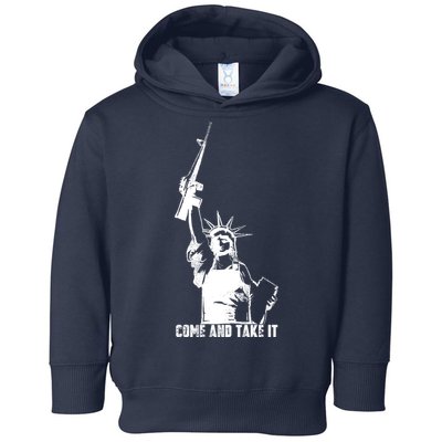 Come & Take It Liberty Gun & Second Amendment Toddler Hoodie