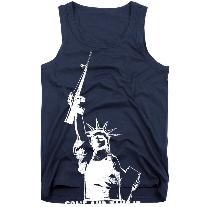 Come & Take It Liberty Gun & Second Amendment Tank Top