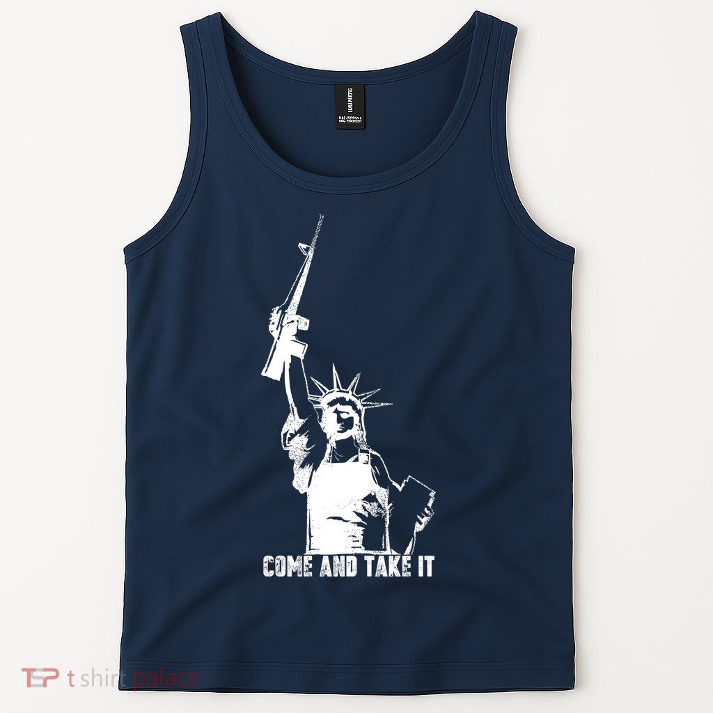 Come & Take It Liberty Gun & Second Amendment Tank Top