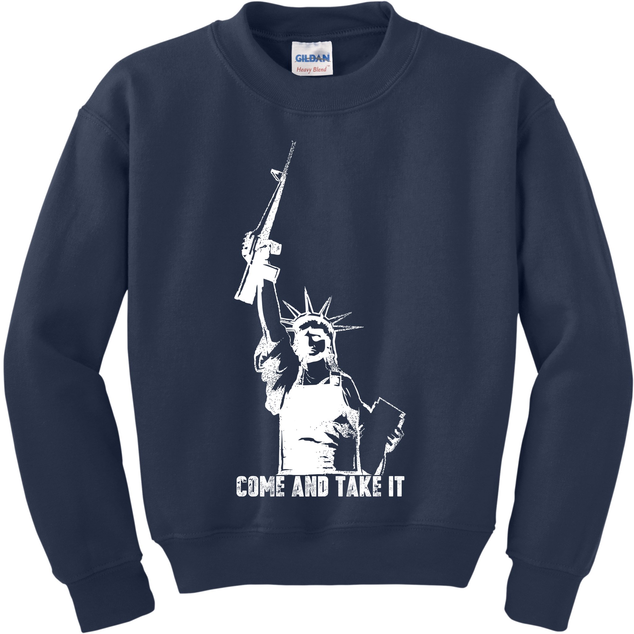 Come & Take It Liberty Gun & Second Amendment Kids Sweatshirt