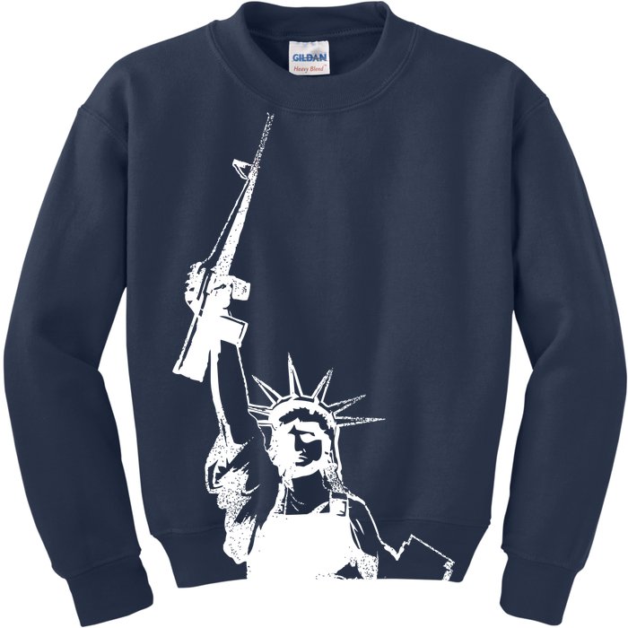 Come & Take It Liberty Gun & Second Amendment Kids Sweatshirt