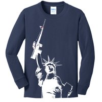 Come & Take It Liberty Gun & Second Amendment Kids Long Sleeve Shirt