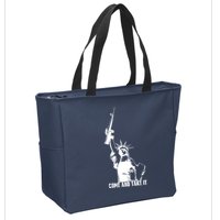 Come & Take It Liberty Gun & Second Amendment Zip Tote Bag