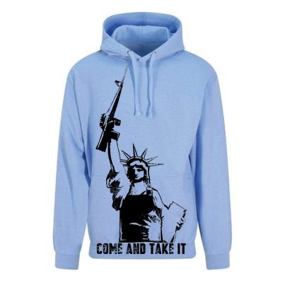 Come & Take It Liberty Gun & Second Amendment Unisex Surf Hoodie