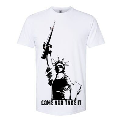 Come & Take It Liberty Gun & Second Amendment Softstyle® CVC T-Shirt