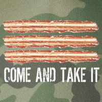 Come and Take It Bacon Legacy Tie Dye Trucker Hat