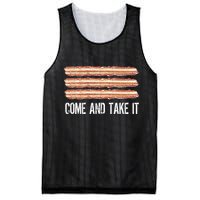 Come and Take It Bacon Mesh Reversible Basketball Jersey Tank