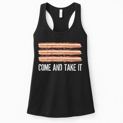 Come and Take It Bacon Womens Tank Top