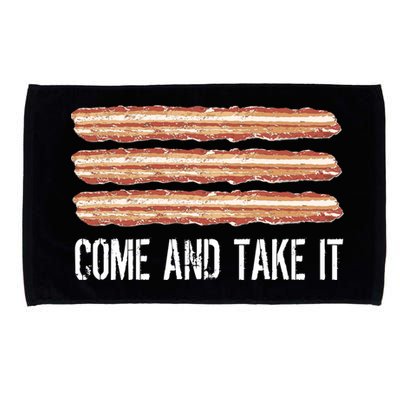 Come and Take It Bacon Microfiber Hand Towel